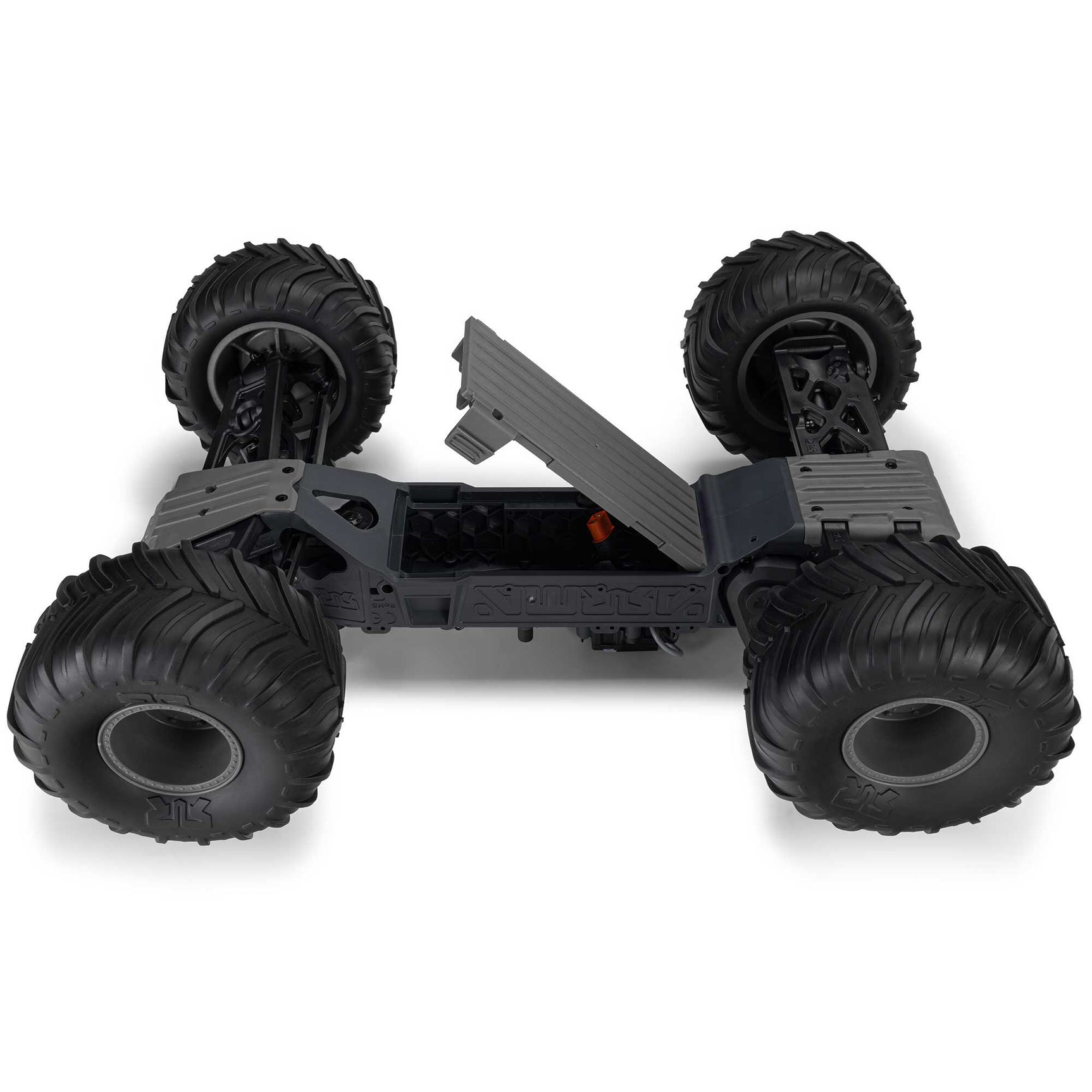 GORGON 1/10 2WD Monster Truck RTR Combo, Gun Metal