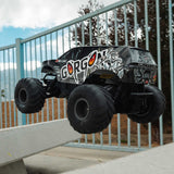 GORGON 1/10 2WD Monster Truck RTR Combo, Gun Metal