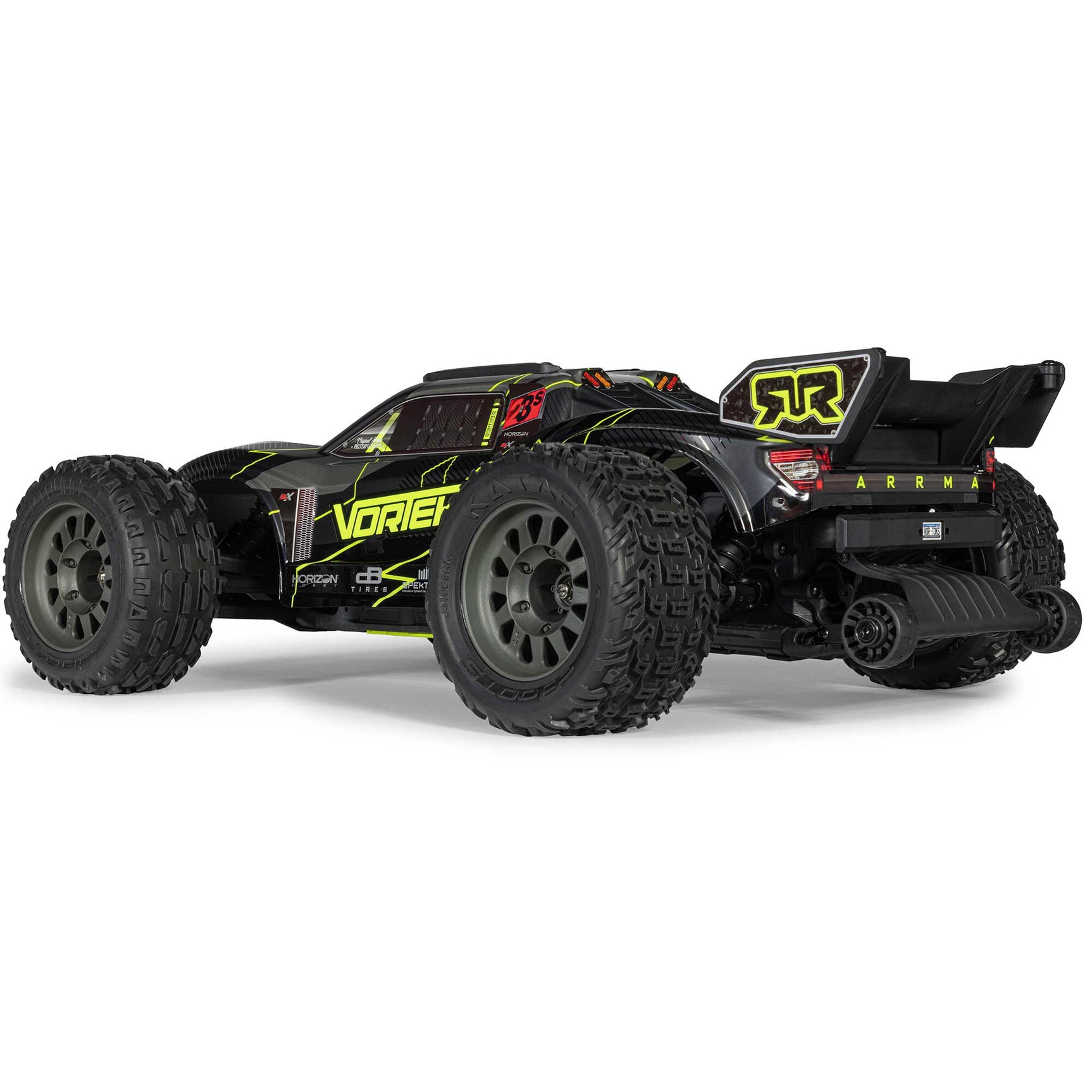 Vorteks 223S BLX 1/10 2WD Stadium Truck RTR, Yellow