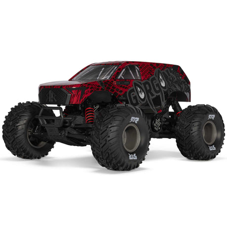 ARA3530T2 ARA3530T2 GORGON 223S Brushless 1/10 2WD Monster Truck RTR, Red/Black