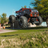 GORGON 223S Brushless 1/10 2WD Monster Truck RTR, Red/Black