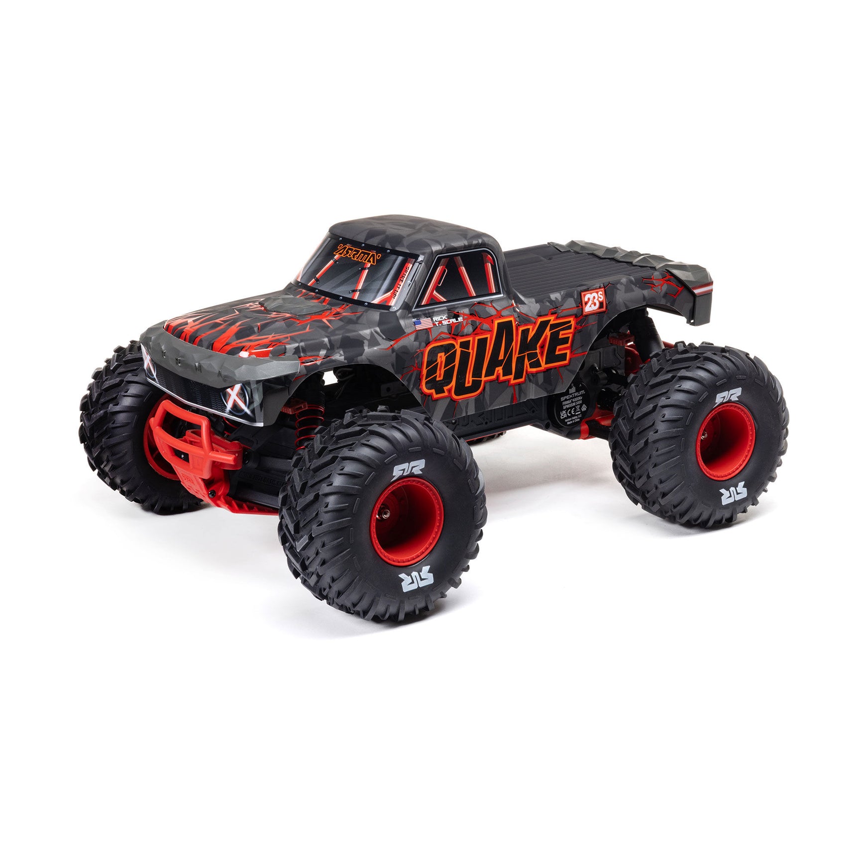 ARA3537T1 ARA3537T1 Quake 223S 1/10 2WD Monster Truck RTR, Red