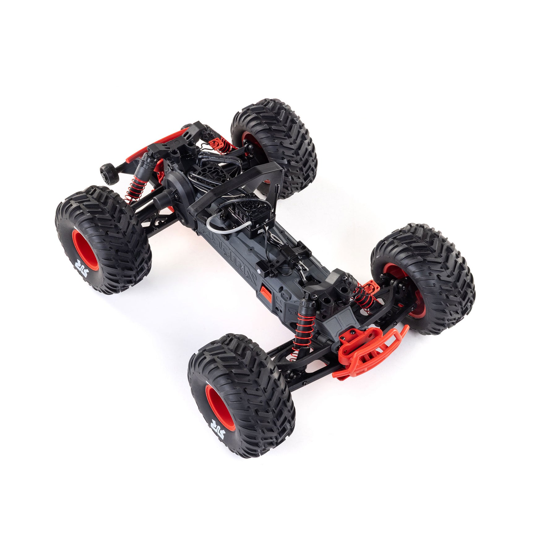 Quake 223S 1/10 2WD Monster Truck RTR, Red