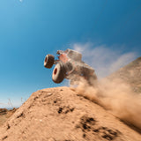 Quake 223S 1/10 2WD Monster Truck RTR, Red