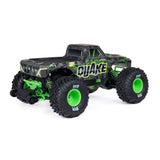 Quake 223S 1/10 2WD Monster Truck RTR, Green