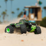 Quake 223S 1/10 2WD Monster Truck RTR, Green