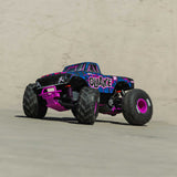 Quake 223S 1/10 2WD Monster Truck RTR, Purple