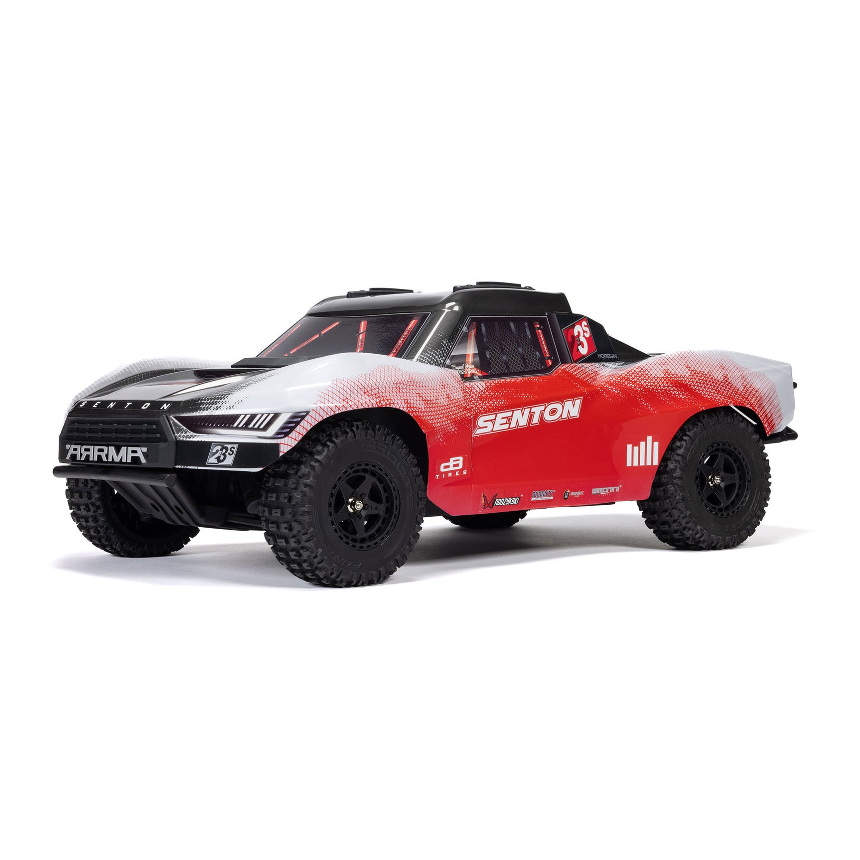 ARA4303V4T2 ARA4303V4T2 Senton 4X4 BLX 1/10 Short Course Truck RTR, Red