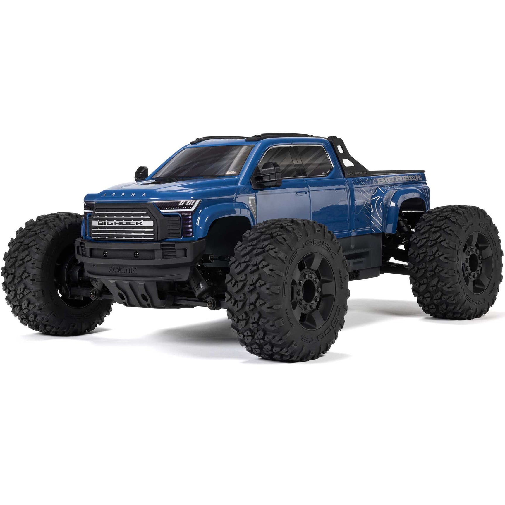 ARA4312V4T3 ARA4312V4T3 Big Rock 4X4 BLX Brushless 1/10 Street Truck RTR, Blue