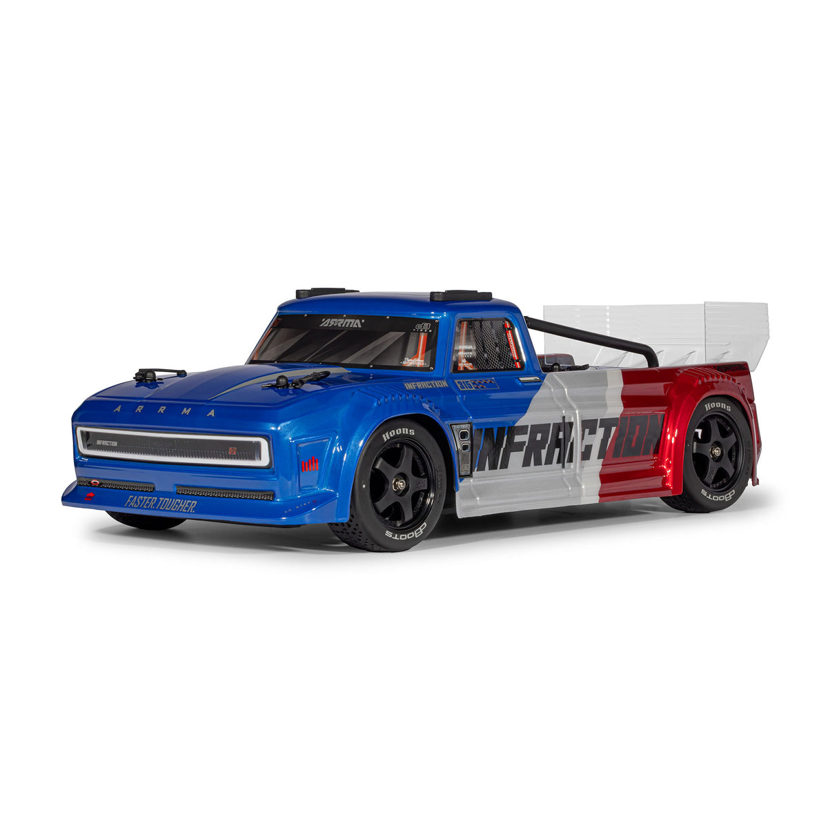 Infraction 223S DSC 1/8 4X4 Street Bash Truck RTR, Blue/Red – Dollar Hobbyz