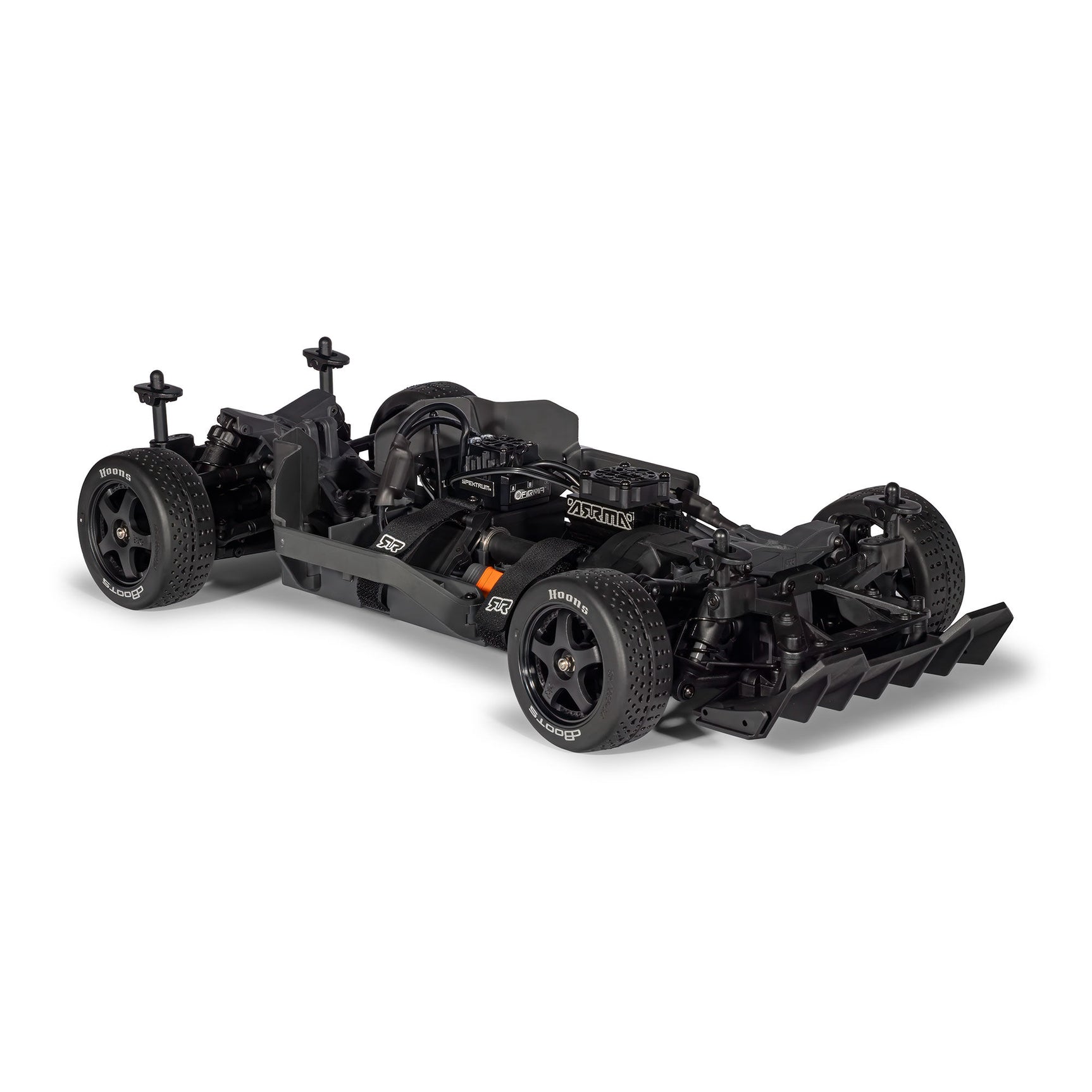 Infraction 223S DSC 1/8 4X4 Street Bash Truck RTR, Black/Red