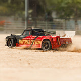 Infraction 223S DSC 1/8 4X4 Street Bash Truck RTR, Black/Red