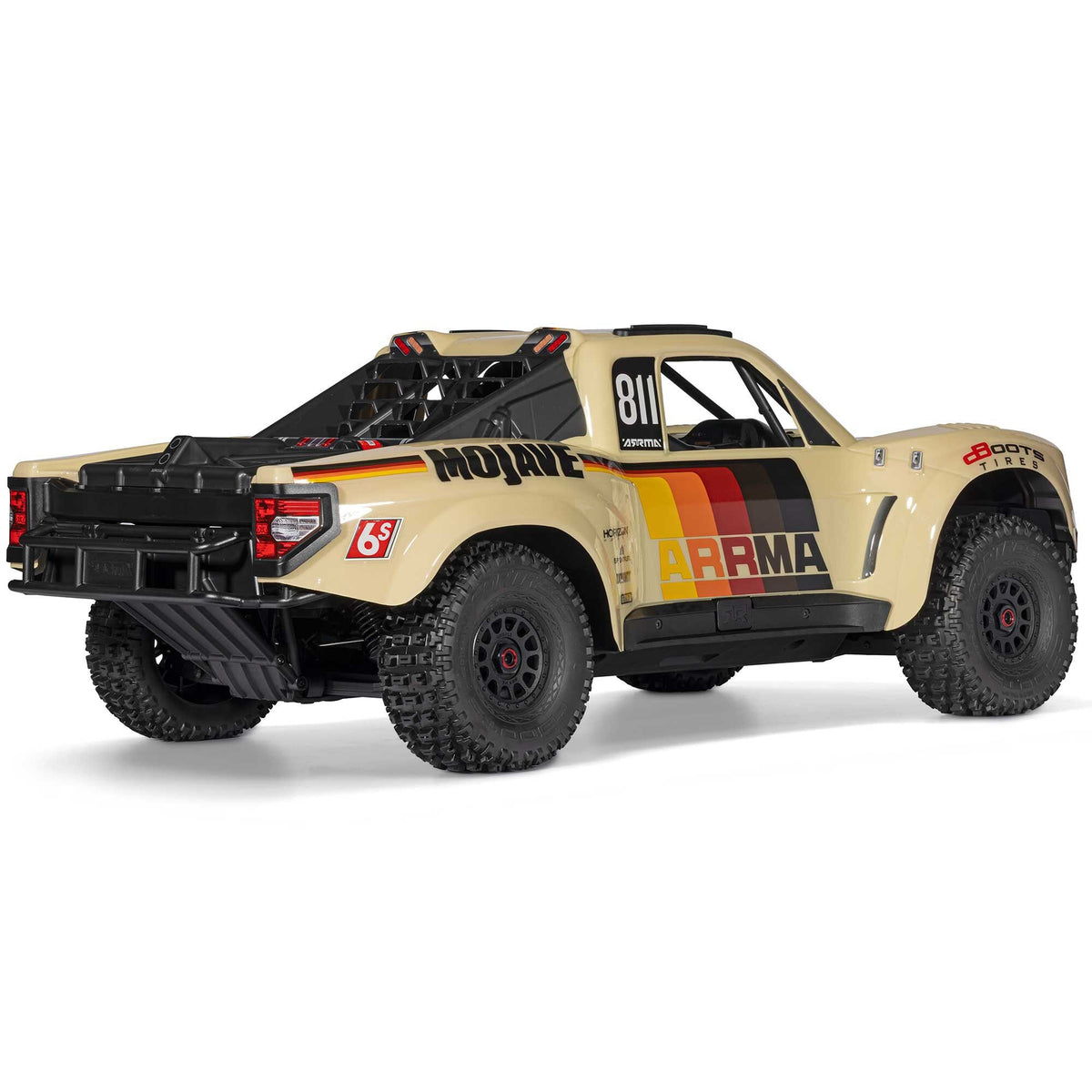 ARA7604V3T2 ARA7604V3T2 Mojave 6S 4X4 Brushless 1/7 Desert Truck RTR, White
