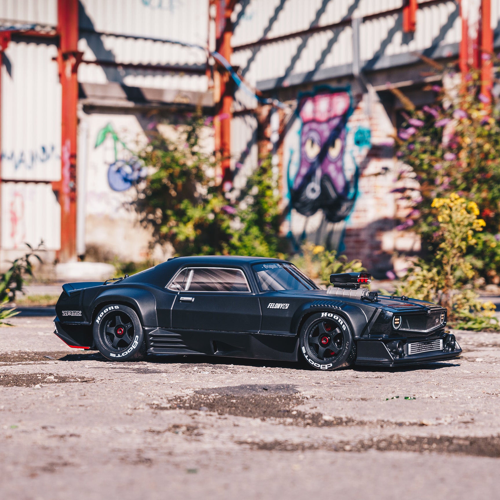 Felony 6S BLX 1/7 4WD Stunt Car RTR, Black