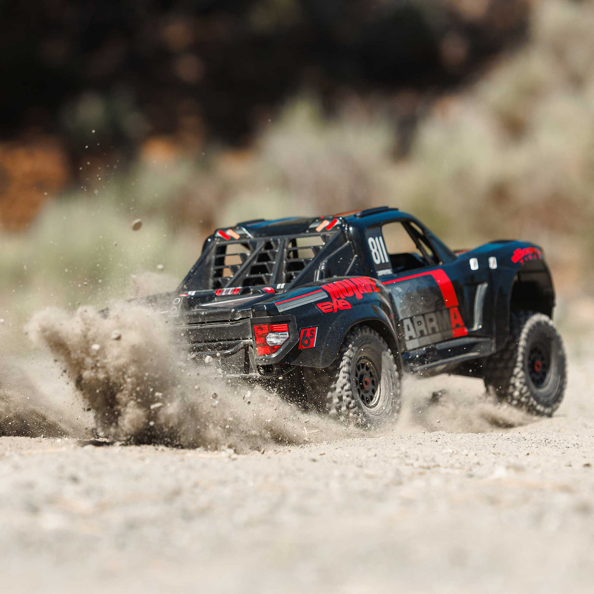 MOJAVE 6S EXB Brushless 1/7 4X4 Desert Truck RTR, Black