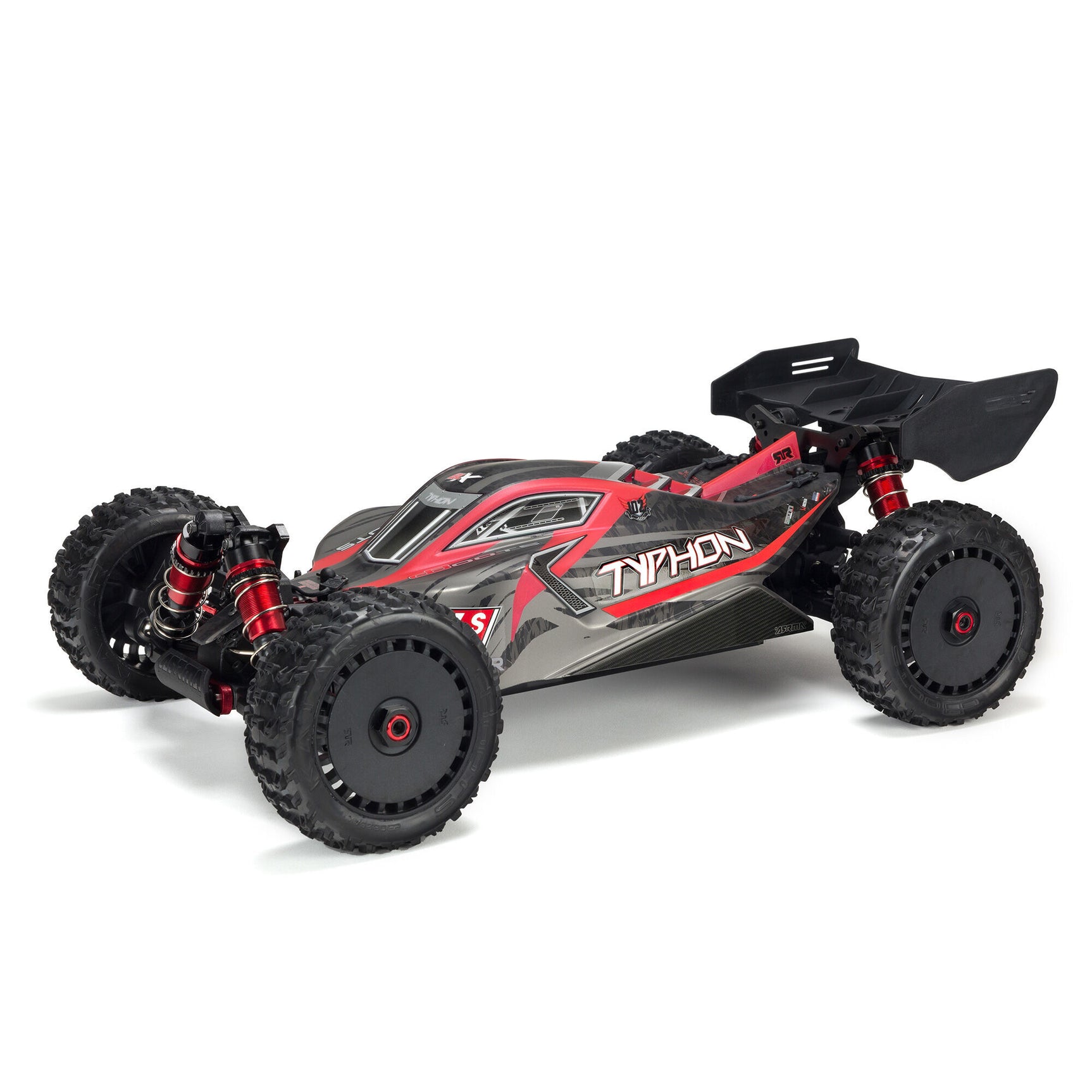 ARA8606V5 ARA8606V5 Typhon 6S BLX 1/8 4X4 Buggy RTR, Black