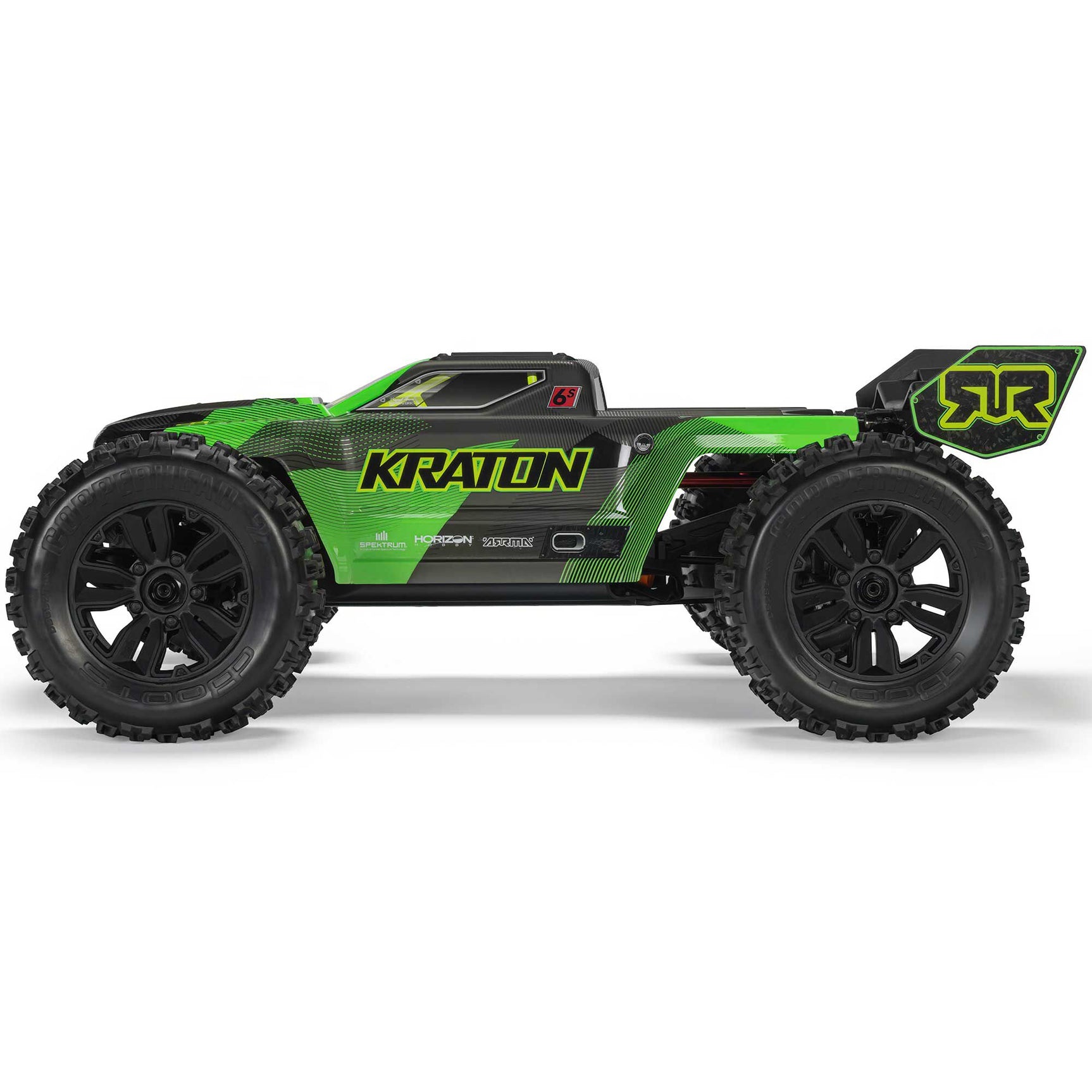 Kraton 4X4 6S BLX Brushless V6 Speed Truck RTR, Green/Black