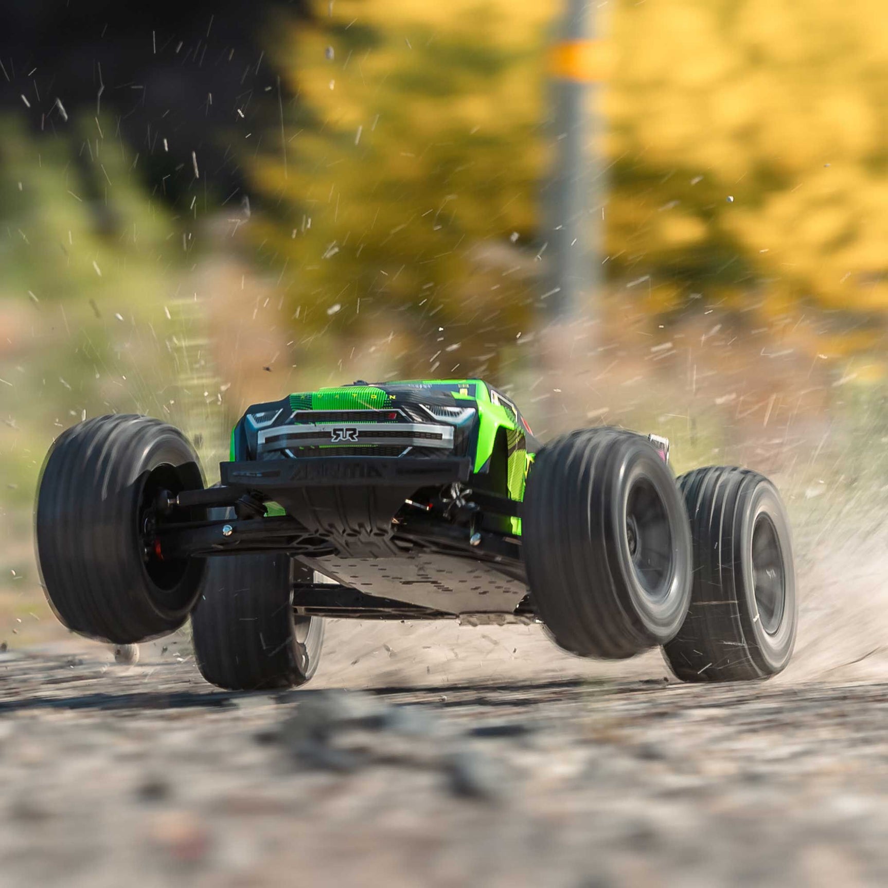 Kraton 4X4 6S BLX Brushless V6 Speed Truck RTR, Green/Black
