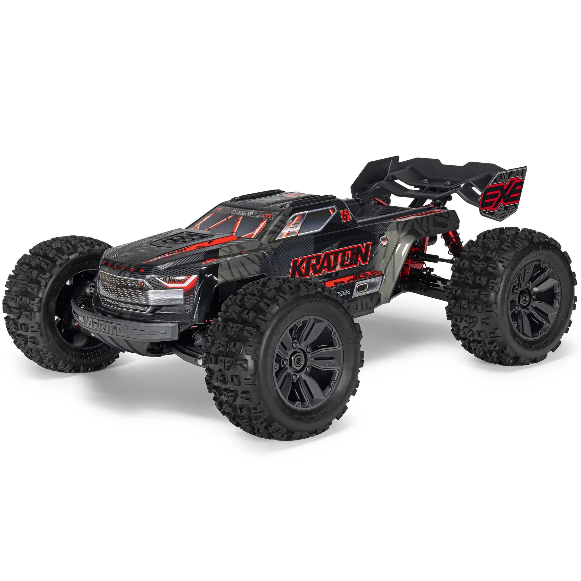 Kraton 6S EXB 1/8 4X4 Speed Truck RTR, Black – Dollar Hobbyz