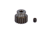 ASC1337 1337 Factory Team Aluminum Pinion Gear, 1/8in Shaft, 48P 18T