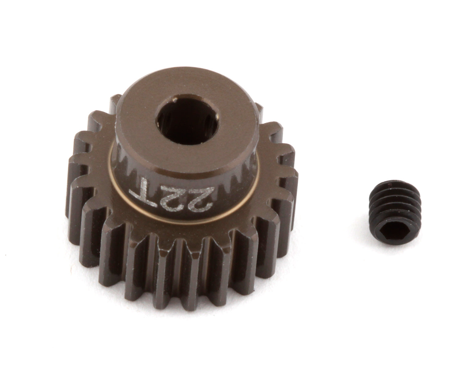 ASC1340 1340 Factory Team Aluminum Pinion Gear, 1/8in Shaft, 48P 22T