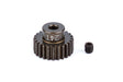 ASC1342 1342 Factory Team Aluminum Pinion Gear, 1/8in Shaft, 48P 24T