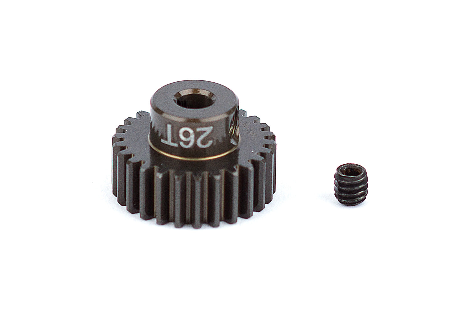 ASC1344 1344 Factory Team Aluminum Pinion Gear, 1/8in Shaft, 48P 26T