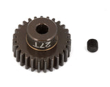 ASC1345 1345 Factory Team Aluminum Pinion Gear, 1/8in Shaft, 48P 27T