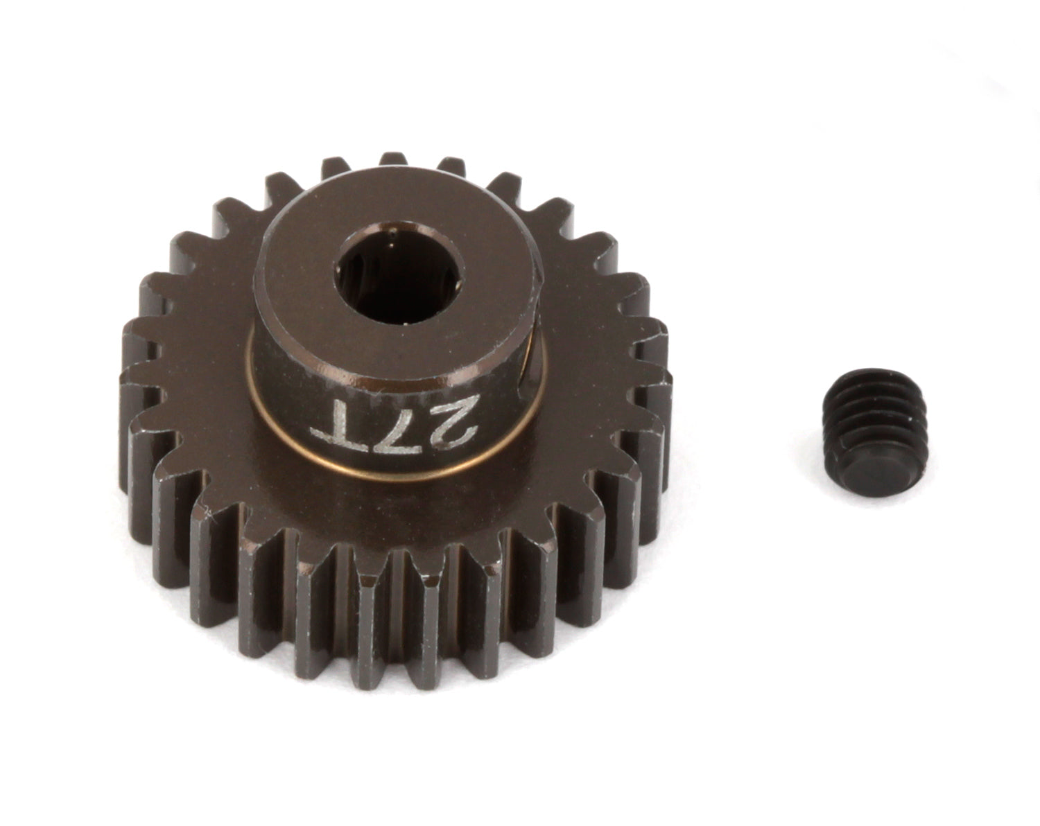 ASC1345 1345 Factory Team Aluminum Pinion Gear, 1/8in Shaft, 48P 27T