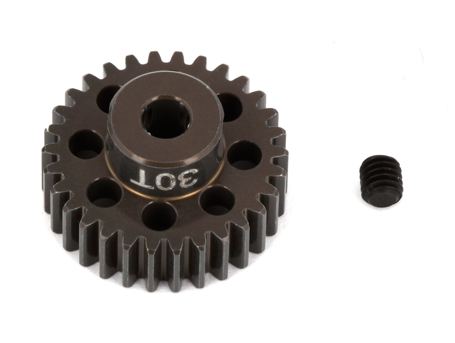 ASC1348 1348 Factory Team Aluminum Pinion Gear, 1/8in Shaft, 48P 30T