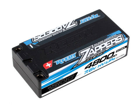 Team Associated 27383 Reedy Zappers SG5 7.6V LiPo Battery, Shorty 4800mAh 130C