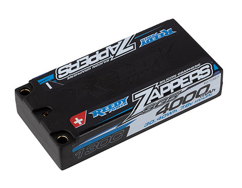 Team Associated 27397 Reedy Zappers SG5 7.6V LiPo Battery, Shorty 4000mAh 130C