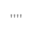 ASC32041 32041 HD Ballstuds, Short, 4mm (4)