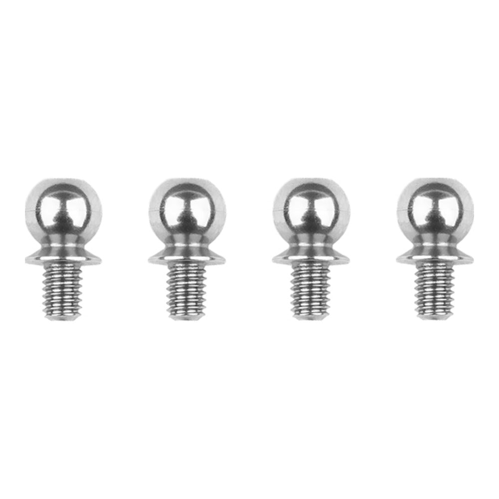 ASC32041 32041 HD Ballstuds, Short, 4mm (4)