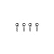 ASC32042 32042 HD Ballstuds, Short, 6mm (4)