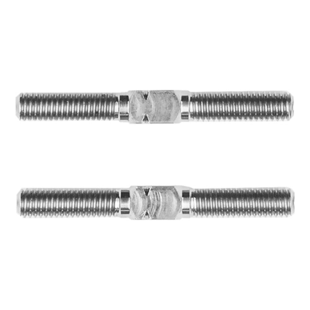 ASC32048 32048 TC8 FT Titanium Turnbuckles, M3x26mm (2)