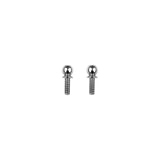 ASC32097 32097 FT HD Titanium Ballstuds Short, 8mm