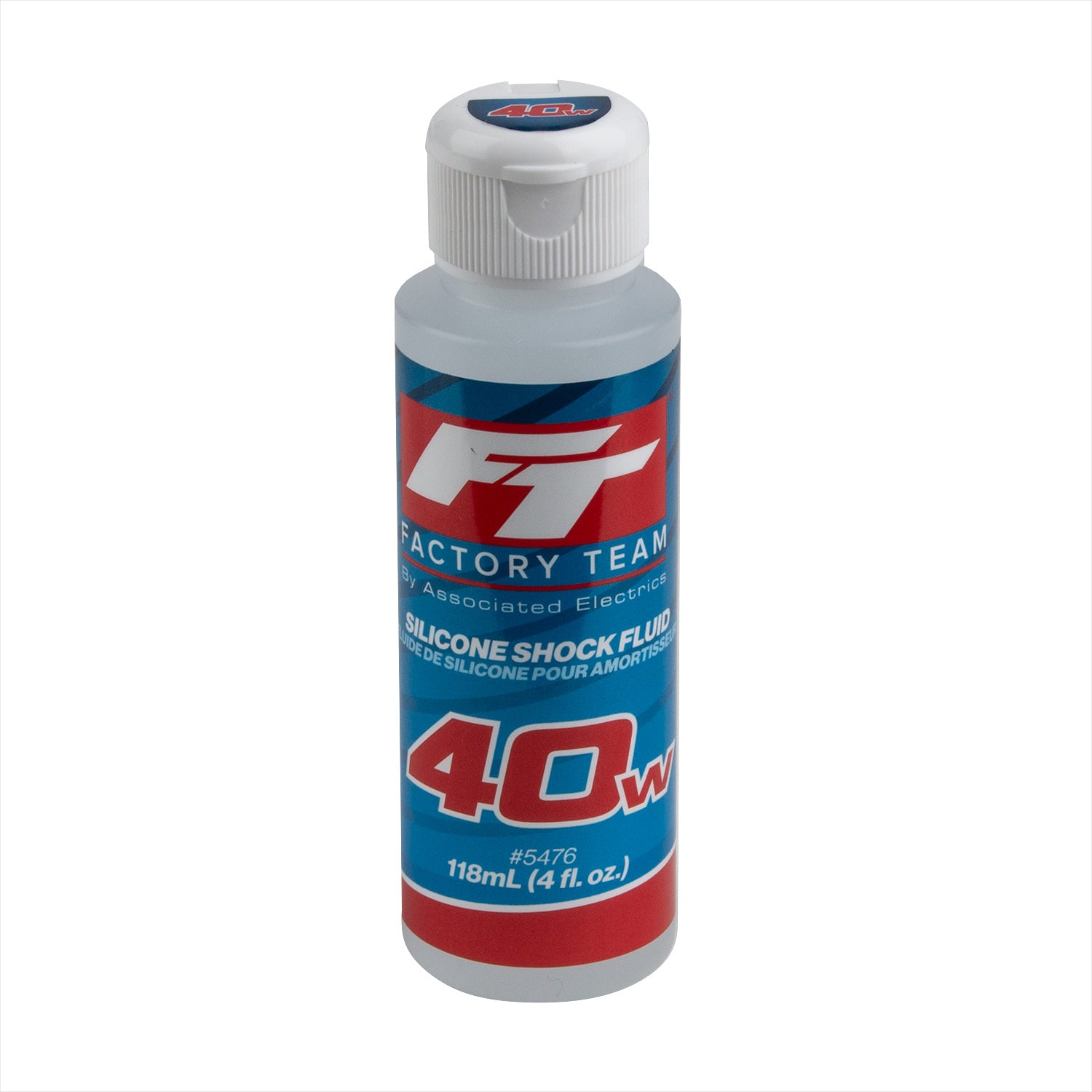 ASC5476 5476 Factory Team Silicone Shock Fluid, 4oz, 40wt (500 cSt)