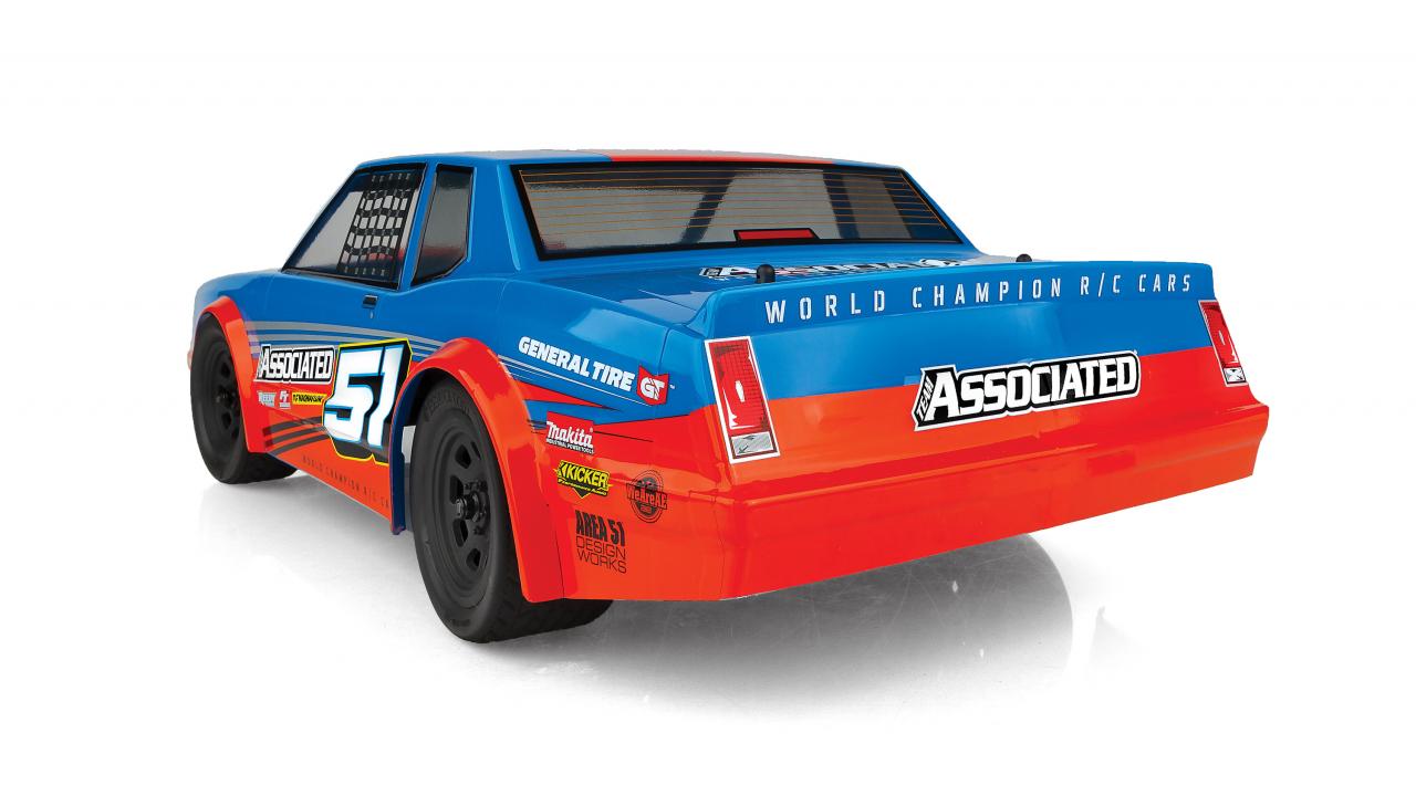 SR10M Street Stock 1/10 Dirt Oval Car RTR, Blue