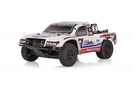 ASC70040 70040 Pro2 SC10SW 1/10 2WD Short Course Truck RTR, White