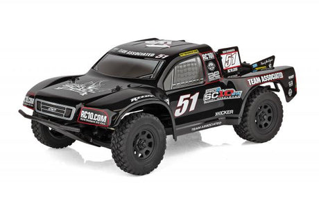 ASC70041 70041 Pro2 SC10SW 1/10 2WD Short Course Truck RTR, Black