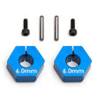 ASC71034 71034 Factory Team Clamping Wheel Hexes, 6.0mm