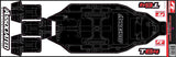 ASC71184 71184 RC10 T6.4 Factory Team Chassis Protective Sheet