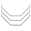 ASC71204 71204 RC10 T7 Anti-Roll Bar Set, Rear