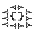 ASC71213 71213 RC10 T7 V2 Caster & Steering Blocks