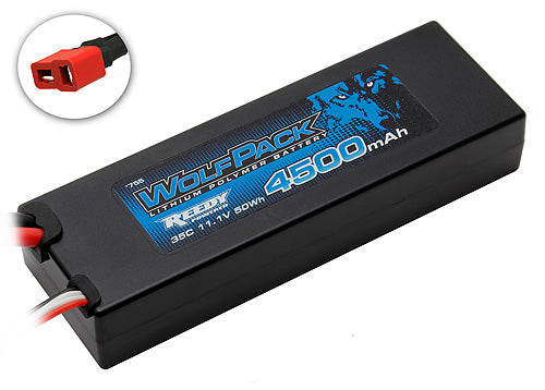 ASC755 755 Reedy WolfPack 11.1V 3S LiPo Battery, 4500mAh 35C