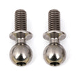 ASC91750 91750 Factory Team Titanium Ballstuds, Long Neck, 4mm (2)