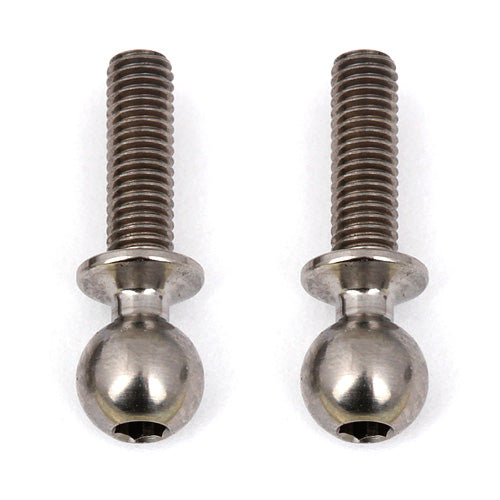 ASC91753 91753 Factory Team Titanium Ballstuds, Long Neck, 10mm (2)