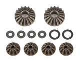 ASC92306 92306 Factory Team RC10 B74 LTC Diff Rebuild Set, Metal