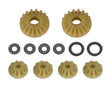 ASC92307 92307 Factory Team RC10 B74 LTC Diff Rebuild Set, Plastic